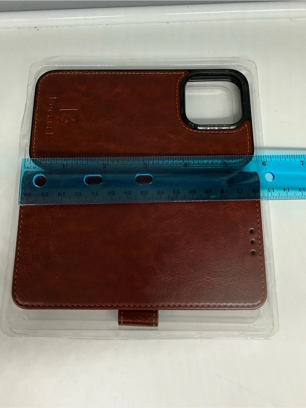 Bocasal wallet case features RFID blocking for IPhone 15 Pro Kickstand NWT